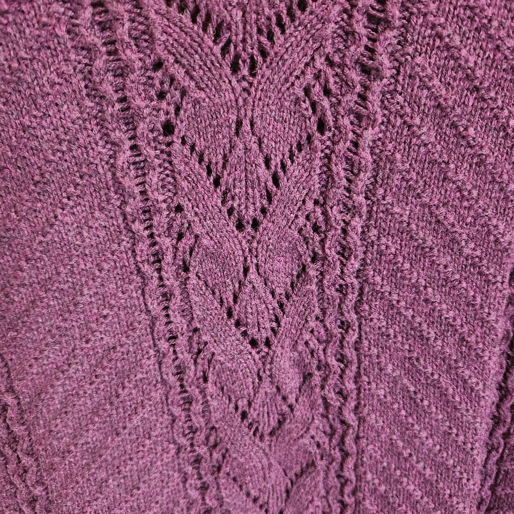Euc sonoma size medium purple sweater - Picture 3 of 4